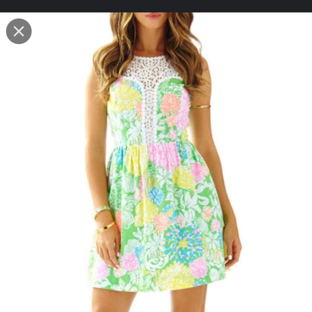Lilly Pulitzer floral Raegan dress